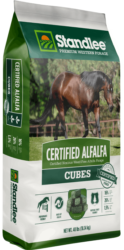 Certified Alfalfa Cubes | Standlee Premium Western Forage