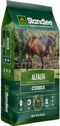Premium Alfalfa Cubes Product Photo