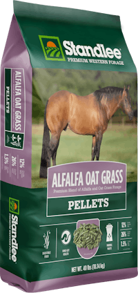 Premium Alfalfa Oat Grass Pellets Product Photo