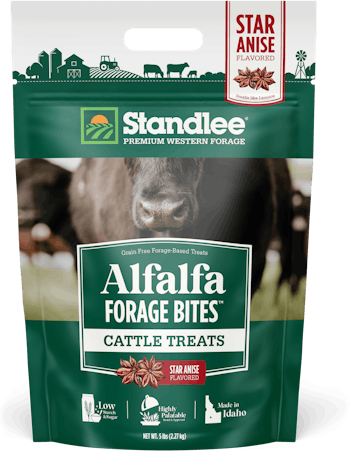 Alfalfa Forage Bites - Cattle Treats Product Photo